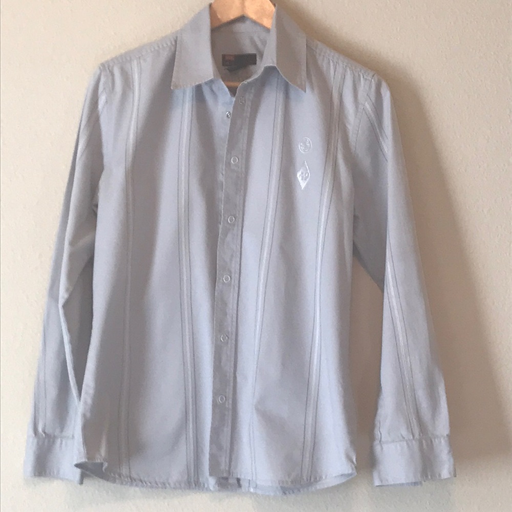 Men’s Diesel collared long sleeve shirt